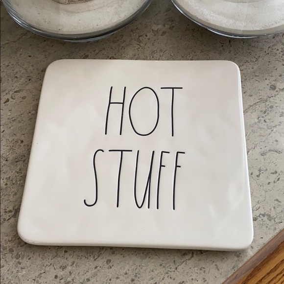 Rae Dunn Other - LAST ONE: Rae Dunn “Hot Stuff” ceramic trivet.